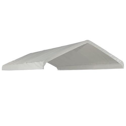 ShelterLogic MaxAP 10 x 20 ft. Waterproof Canopy Replacement Cover, UV Protected