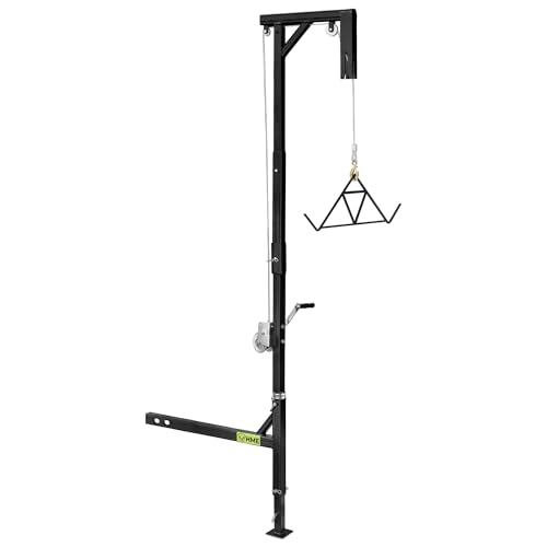 HME Truck Hitch Game Hoist Kit with Winch & Gambrel - 400 lb Capacity, Variation: Game Hoist