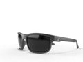 EDGE Defiance Polarized Smoke Vapor Shield Safety Glasses Matte Black Z87 Men’s Sunglasses
