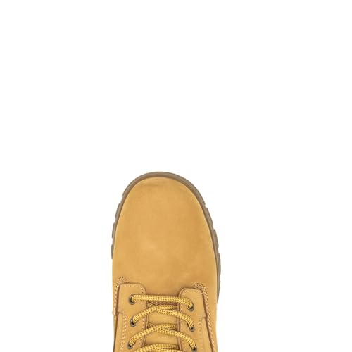 Wolverine Carlsbad Waterproof Work Boots Wheat 10.5X-Wide - Durable Construction Shoe