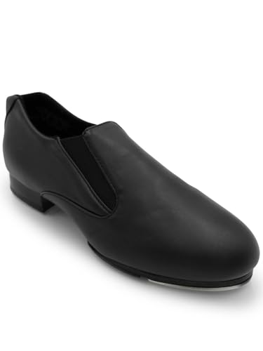 Capezio Women's CG18 Riff Slip-On Tap Shoe - Black, Size 10