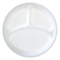 Corelle Winter Frost White 10.25-Inch Divided Dinner Plate Set of 8