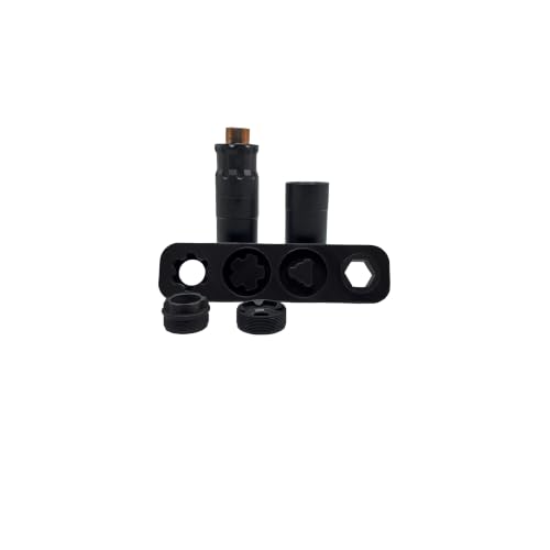 Black Obsidian Suppressor Tool 4-in-1 Wrench for Rugged Obsidian 9 & 45