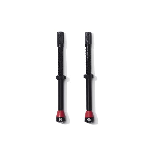 Tubeless Bike Tire Valves 90mm Pair for Road, Mountain & Cyclocross Bikes