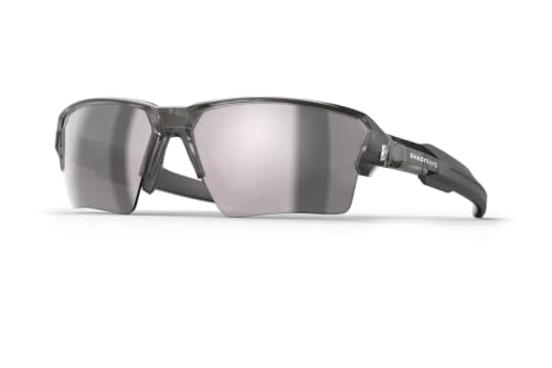Shady Rays Talon Men’s Semi-Rimless Polarized Sport Sunglasses - Smoke Rose