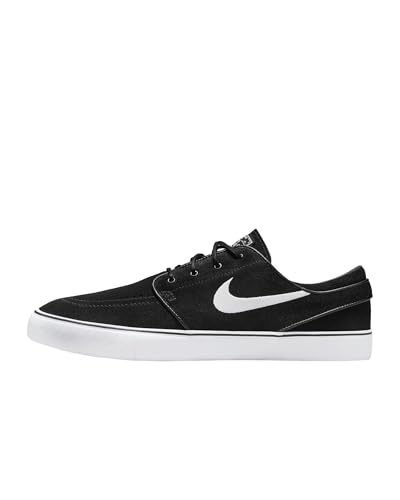 Nike Men's SB Zoom Janoski OG+ Skate Shoes - Black/White 13