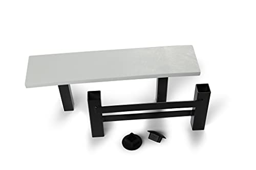Official 6x24 Inch Rubber Stanchion Pitcher's Mound Anchor System - Heavy-Duty & UV-Resistant