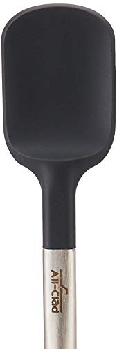 All-Clad 5-Piece Silicone Cooking Tool Set with Stainless Steel Handles - Heat-Resistant, Dishwasher Safe