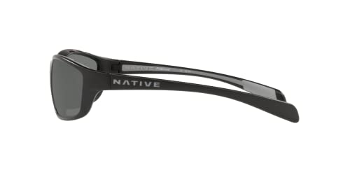 Native Kodiak Unisex Sunglasses Matte Black/Gray 60mm Interchangeable Lenses