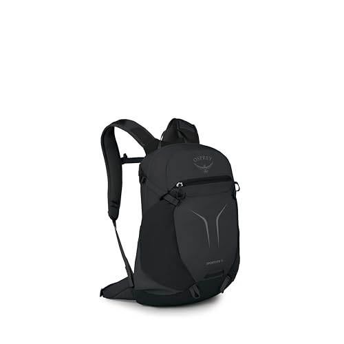 Osprey Sportlite 15L Lightweight Hiking Backpack - Raven Black / 15L