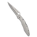 Spyderco Police Model Folding Pocket Knife Stainless Steel SpyderEdge