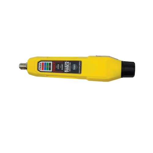 Coax Cable Tester with Remote - RG59, RG6, RG7, RG11, LED Indicators
