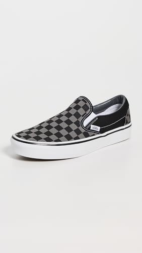Vans Classic Slip-On Sneakers for Women and Men - Black & Checkerboard Variations