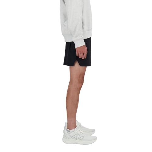 New Balance Men's RC Short 5" Black Medium Running Shorts Moisture-Wicking Reflective