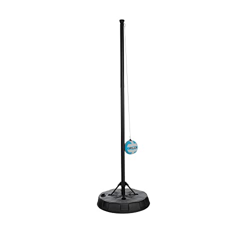 Portable Tetherball System with Steel Pole & Base - Outdoor Backyard Game