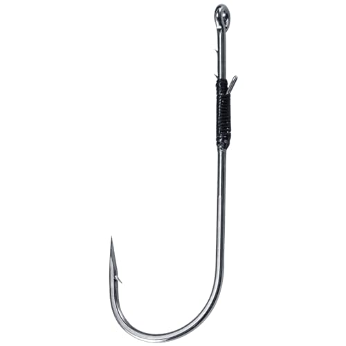 30 Pack Heavy Cover Worm Hooks - Flipping, Drop Shot & Neko Rig Fishing Hooks