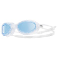 TYR Nest Pro Swim Goggles - Blue, Unibody Grid-Frame Triathlon Eyewear