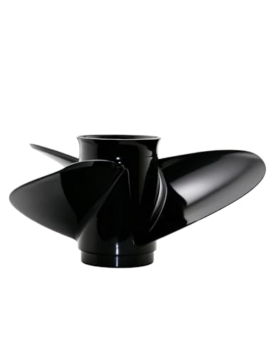 Outboard Propeller for Johnson Evinrude 40-75 HP 13 Tooth Spline Aluminum Alloy - Variation: Aluminum Alloy / 12 1/2 x 13