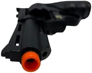 Valken Infinity 357 Airsoft Revolver Pistol - Black Green Gas Gun with 6 Cartridges