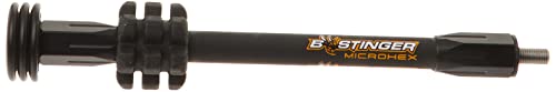 Bee Stinger MicroHex Stabilizer 8" for Archery Bow Vibration Dampening