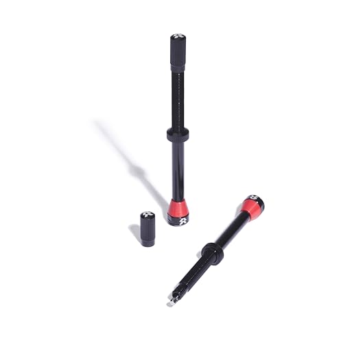 Tubeless Bike Tire Valves 90mm Pair for Road, Mountain & Cyclocross Bikes