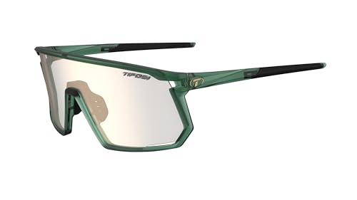 Tifosi Moab Full-Frame Cycling Sunglasses - Shatterproof Lightweight Shield - Forest Vapor (Clarion Gold Fototec)