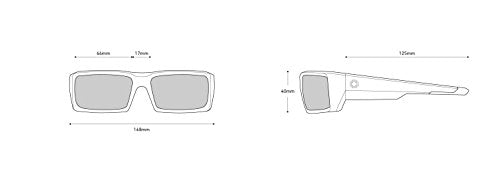 Spy Optic General Wrap Sunglasses - Black, Happy Gray, Green Variants