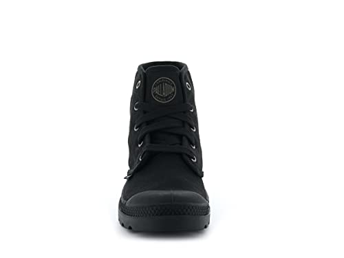 Palladium Men's Pampa Hi Vegan Canvas Lace-Up Boots - Black / 10.5
