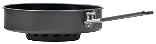 8-Inch Ceramic Nonstick Camping Skillet with Folding Handle