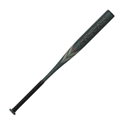 Easton Rebel Slowpitch Softball Bat 34 Inch 28 Oz Loaded Aluminum 12" Barrel Grey/Black - Approved for All Fields