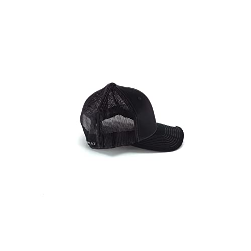 Men's Mesh Cap - Adjustable Flexfit 110 Baseball Hat, One Size, Black