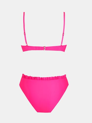 High Waisted Bikini Set for Women Triangle Top Swimsuit