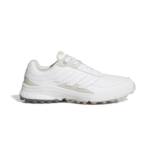 adidas Womens Zoysia Spikeless Golf Sneakers Shoes - White 8, Recycled Material
