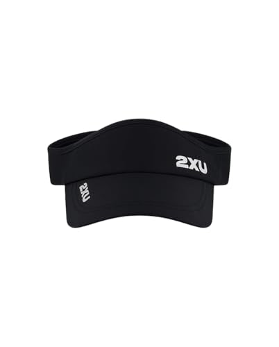 Unisex Run Visor - Black, One Size - Sports & Outdoor Accessories