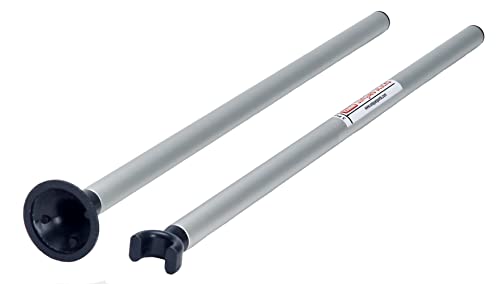 Portable Tennis Singles Sticks with 3-Foot Measure for Regulation Court Conversion