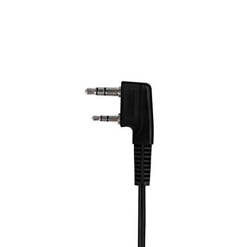 Retevis Two Way Radio Earpiece with Mic, Acoustic Tube, Coil, for RT22 RT68 RT21 H-777 RT86 RT27, Compatible with Baofeng UV-5R, Arcshell, Kenwood, Pxton Two Way Radio, Walkie Talkie Headset(6 Pack)