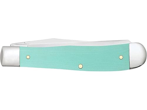 Pocket Knife Case CA18100 Trapper Seafoam Green Stainless Steel Handle