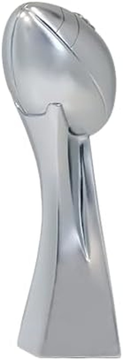 Crown Awards Football Touchdown Sculpture Trophy - Custom Engraving Included | 10-Inch Size