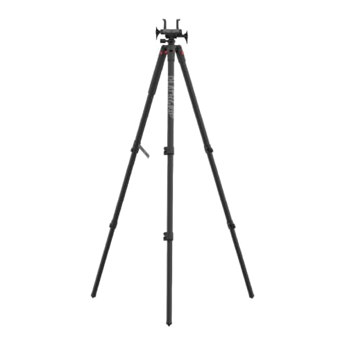 BOG DeathGrip Hunting Tripod Black Aluminum 7-59" Shooting Rest with Clamp