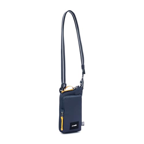 Pacsafe Unisex Anti-Theft Crossbody Bag with Wallet - Coastal Blue, Medium/Large