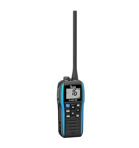 Marine VHF Radio Floating Waterproof with USB Charging - Compact Handheld