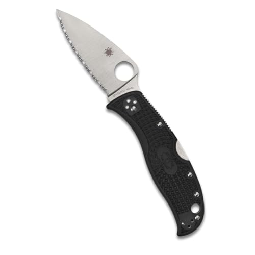 Spyderco LeafJumper Folding Pocket Knife with VG-10 Steel, Ergonomic Design