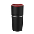 Cafflano Klassic Black All-in-One Portable Pour Over Coffee Maker with Grinder & Kettle