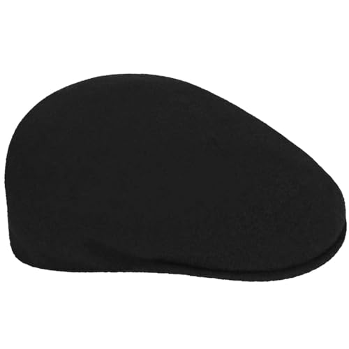 Kangol Wool 504 Flat Cap - Ivy Style Black