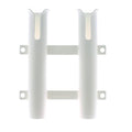 2-Rack Fishing Rod Holder for Boat & Garage - Holds 2 Poles & Gear, Easy Assembly