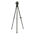 Realtree Original Hunting Tripod with Gun Clamp, 20-42 Inch Adjustable, Lightweight & Secure