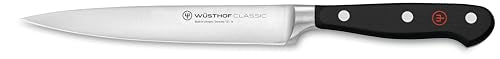 Wüsthof Classic 6-Inch Black Utility Knife - Precision Forged Kitchen Tool