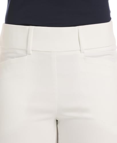 Callaway Women's Pull-On Tech Stretch Golf Pants - Short / Brilliant White