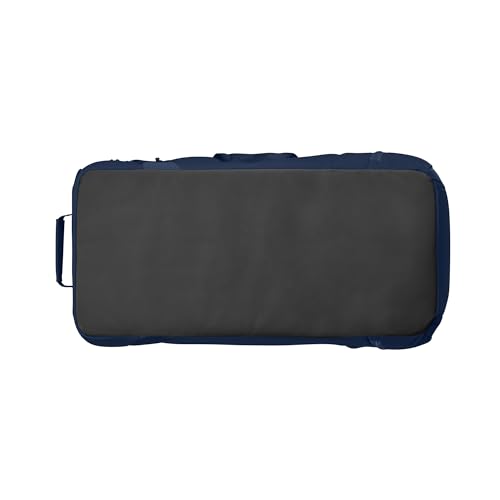 EvoShield Tone Set Player's Duffle Bag Navy - Large Travel Sports Bag with Shoe & Valuables Pockets