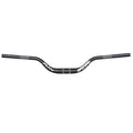 Mountain Bike Handlebar 75mm Rise Black 800mm Riser Alloy MTB & BMX Bar - Funn